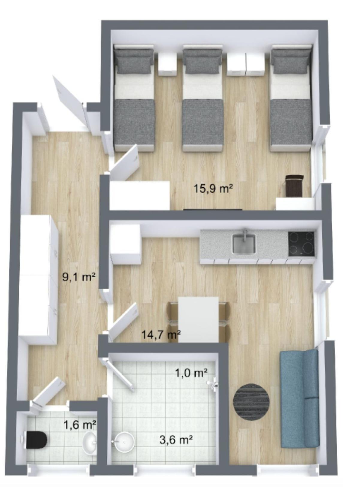 Wuerzburg Altbau-Citylofts Εξωτερικό φωτογραφία
